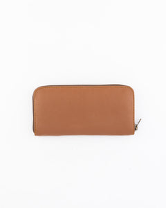 The Camps Bay Purse | Brown Leather and Green Canvas