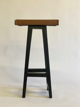 Load image into Gallery viewer, Khumba Leather Bar Stool (75m)
