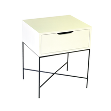 Load image into Gallery viewer, Everest Side Table One Drawer - Cutout Handle
