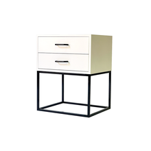 Load image into Gallery viewer, Kilimanjaro Side Table Two Drawer - Round Handles
