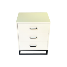 Load image into Gallery viewer, Kilimanjaro Side Table Three Drawer - Round Handles
