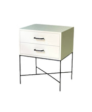 Load image into Gallery viewer, Everest Side Table Two Drawer
