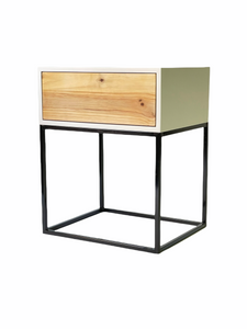 Kilimanjaro Push To Open Side Table One Drawer
