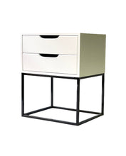 Load image into Gallery viewer, Kilimanjaro Side Table Two Drawer

