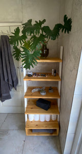 Eyame Leaning Shelf With Box