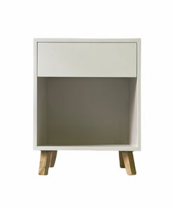 Fihlo One Drawer Side Table with Storage