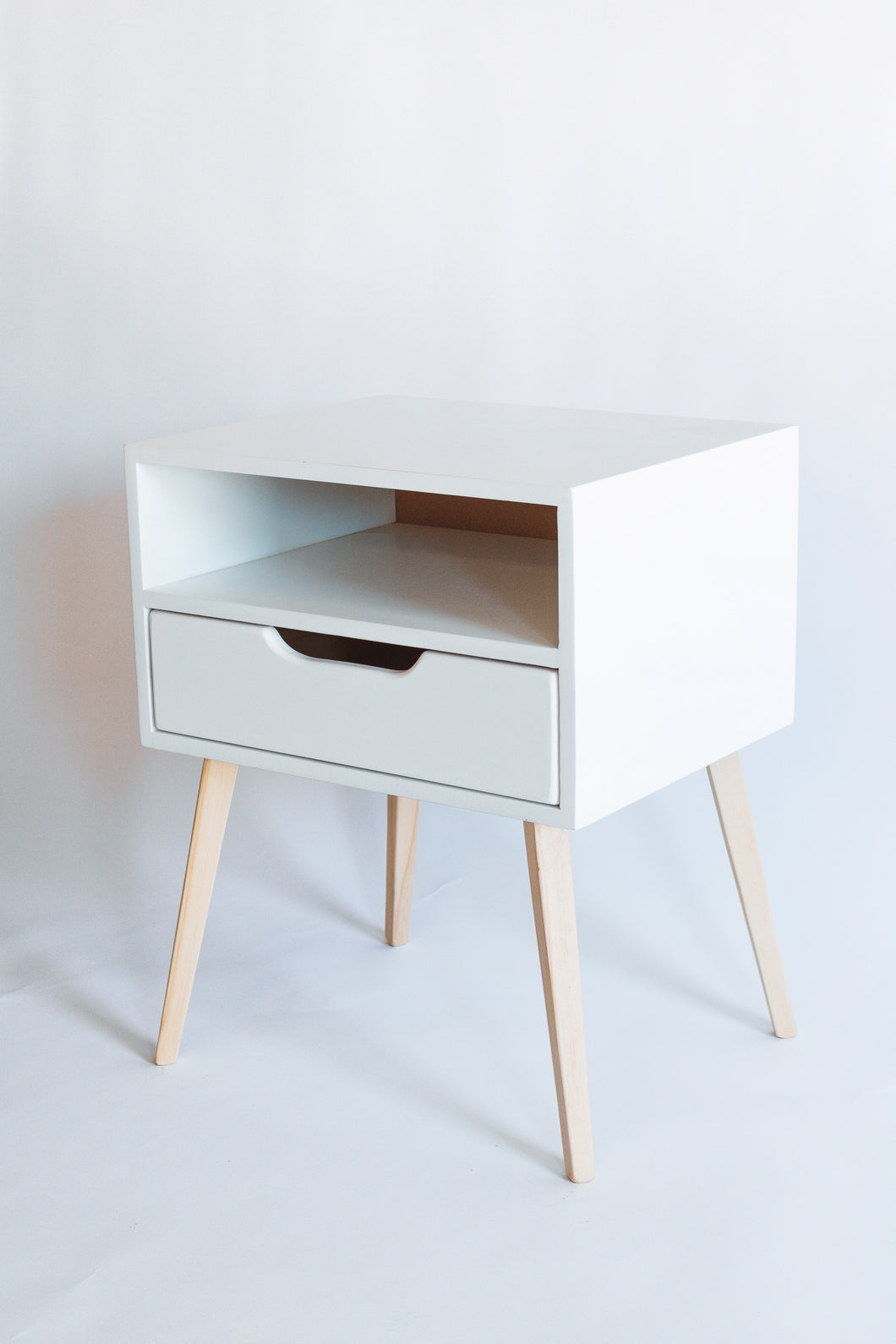 Secaleni Side Table Single Drawer With Shelf