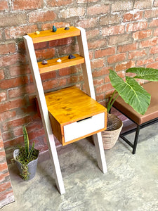 Camathele Leaning Side Table With Drawer 2.0