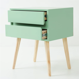 Fihlo Two Drawer Side Table - Sage