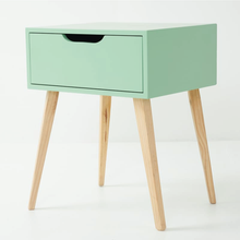 Load image into Gallery viewer, Secaleni Side Table Single Drawer - Sage
