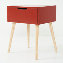 Load image into Gallery viewer, Secaleni Side Table Single Drawer - Red Oxide
